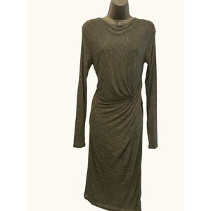 Whistles dress womens  drapey slinky sexy stretchy small  34 ch 38H